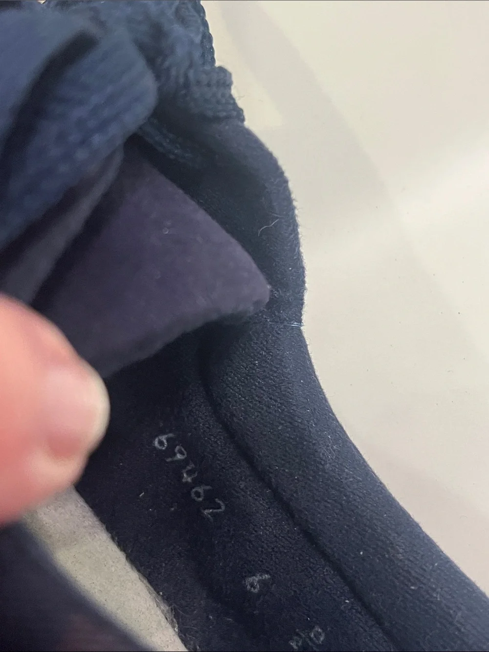 Easy Spirit Anti-Gravity Ladies Navy Lace-Up Sneakers Sz 6 - Picture 6 of 14